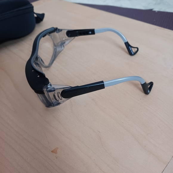 Pentax Eagle SAFETY EYEGLASS FRAMES  MATTE BLACK 112-127 mm - Picture 4 of 9